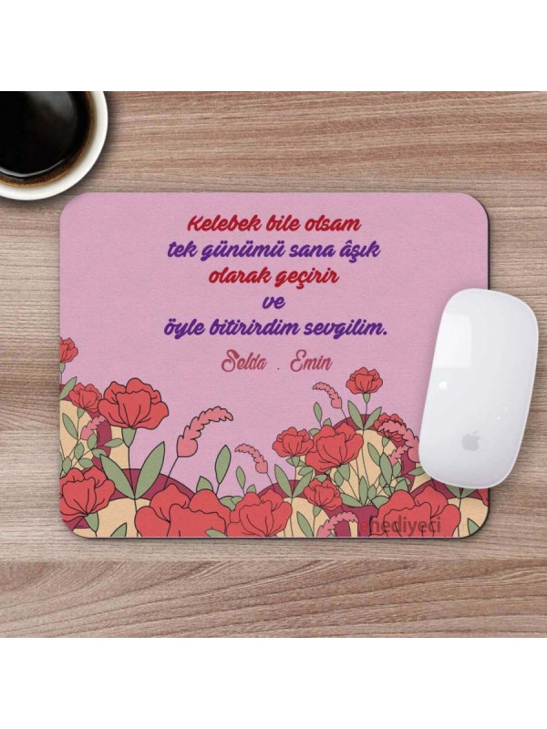 Kişiye Özel Romantik Tasarımlı Mousepad - R1&hellip;