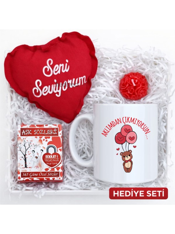 Hediye Sevgiliye Doğum Günü Hediyesi Seti Aklımdan&hellip;