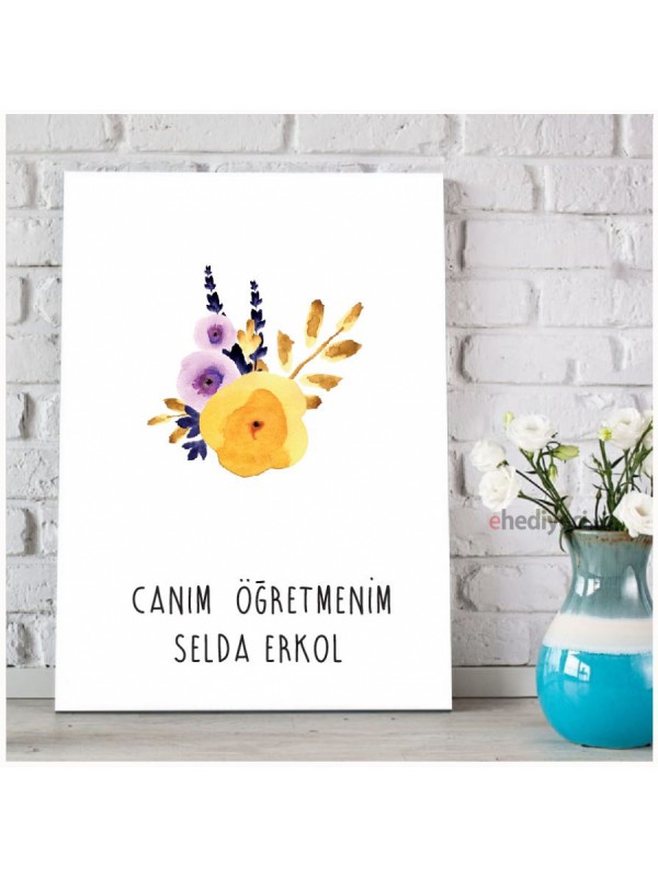 Kişiye Özel Canım Öğretmenim Temalı Kanvas Tablo… Kişiye Özel Canım Öğretmenim Temalı Kanvas Tablo…