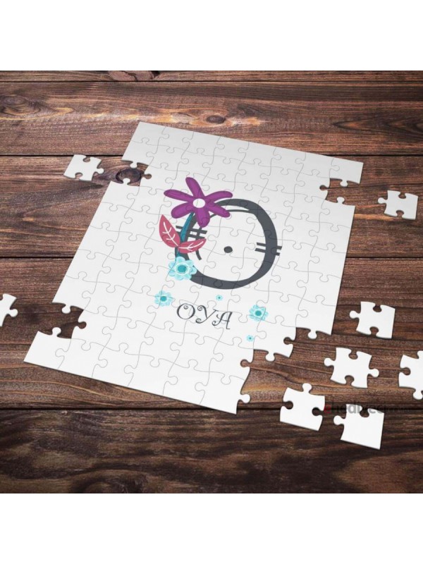 Kişiye Özel O Harfi Tasarımlı Puzzle&hellip;
