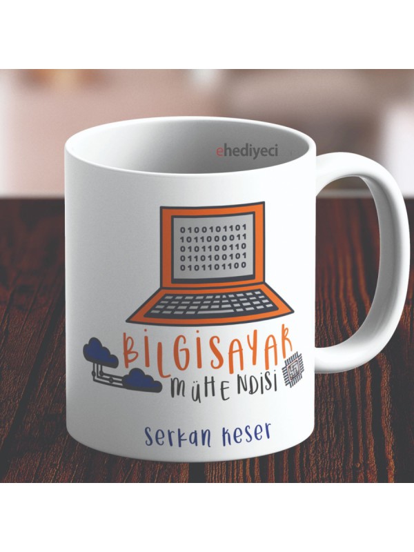 Kişiye Özel Kupa Bilgisayar Mühendisi Beyaz Bardak&hellip;