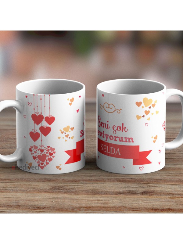 Kişiye Özel Seni Çok Seviyorum Temalı Kupa-01&hellip;