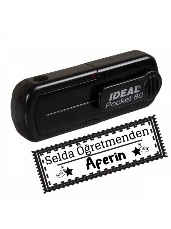 Kişiye Özel Öğretmen Aferin Cep Kaşesi - D274&hellip;