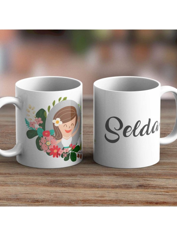 Kişiye Özel Kupa Seti Gelin Ve Damat Tasarımlı İkili… Kişiye Özel Kupa Seti Gelin Ve Damat Tasarımlı İkili…