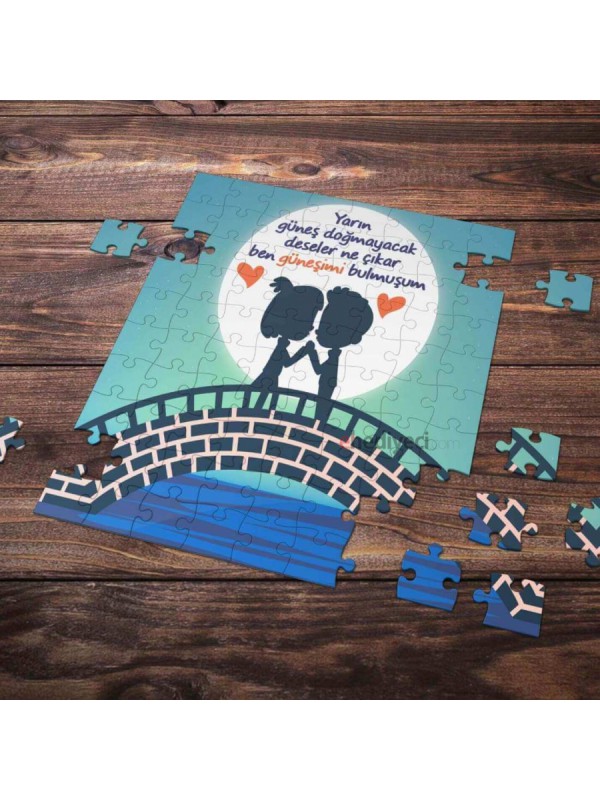 99 Parça Romantik Tasarımlı Puzzle Yapboz No5… 99 Parça Romantik Tasarımlı Puzzle Yapboz No5…