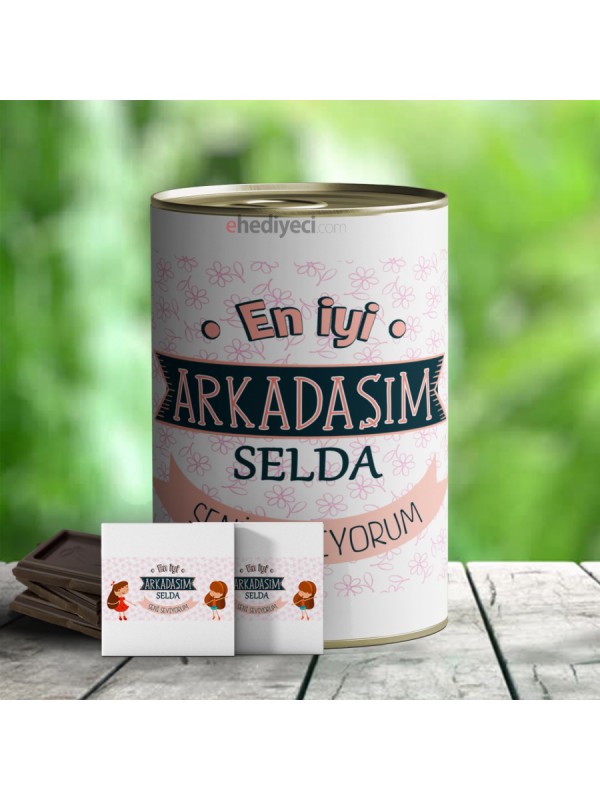 Kişiye Özel Hediye En İyi Arkadaşım Temalı Çikolata&hellip;