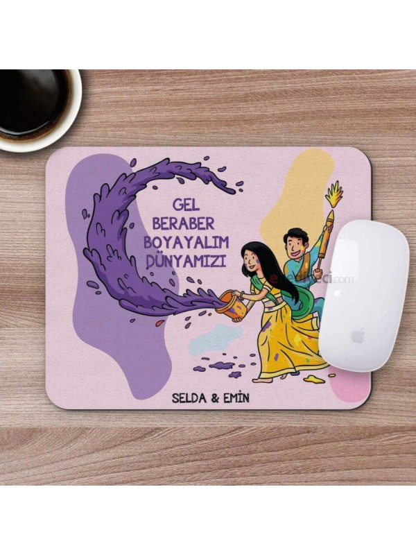 Kişiye Özel Romantik Tasarımlı Mousepad - R24… Kişiye Özel Romantik Tasarımlı Mousepad - R24…