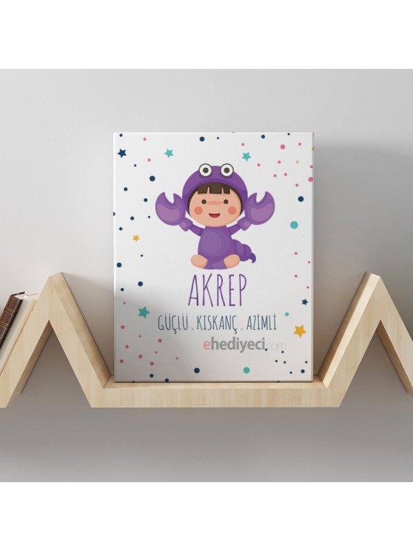 Özel Tasarım Akrep Burcuna Kanvas Tablo… Özel Tasarım Akrep Burcuna Kanvas Tablo…
