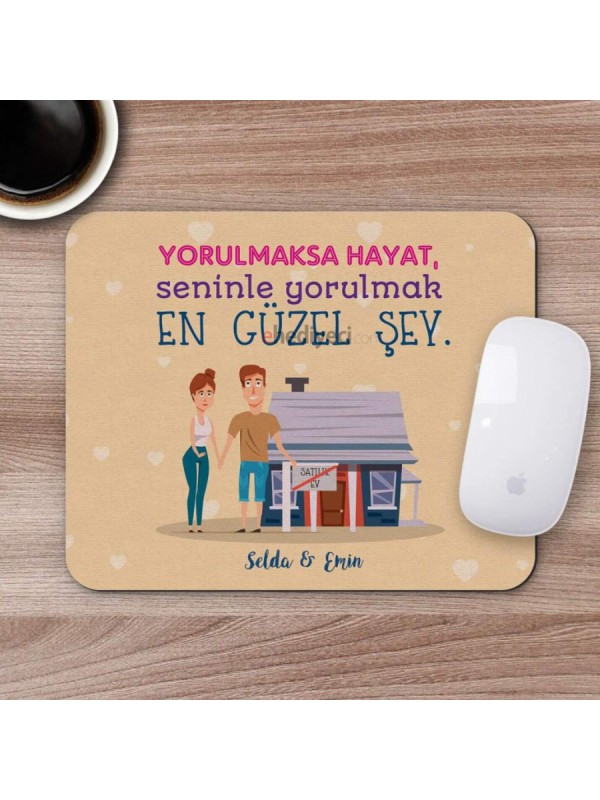 Kişiye Özel Romantik Tasarımlı Mousepad - R8&hellip;