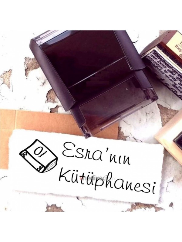 Kişiye Özel İsim Yazılı Kitap Kaşesi -47&hellip;