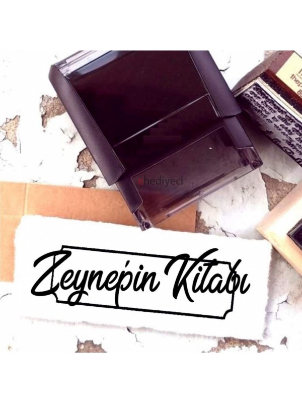 Kişiye Özel İsim Yazılı Kitap Kaşesi -76&hellip;