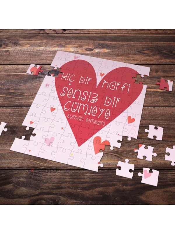 99 Parça Romantik Tasarımlı Puzzle Yapboz No4… 99 Parça Romantik Tasarımlı Puzzle Yapboz No4…