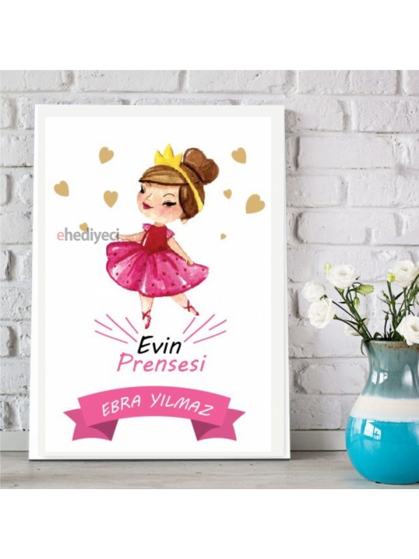 Kişiye Özel Evin Prensesi Kanvas Tablo… Kişiye Özel Evin Prensesi Kanvas Tablo…