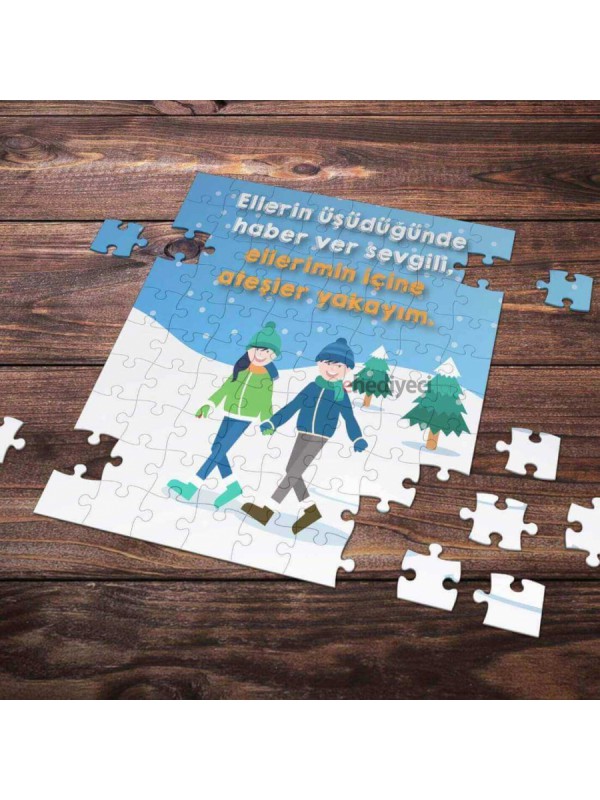 99 Parça Romantik Tasarımlı Puzzle Yapboz No3… 99 Parça Romantik Tasarımlı Puzzle Yapboz No3…