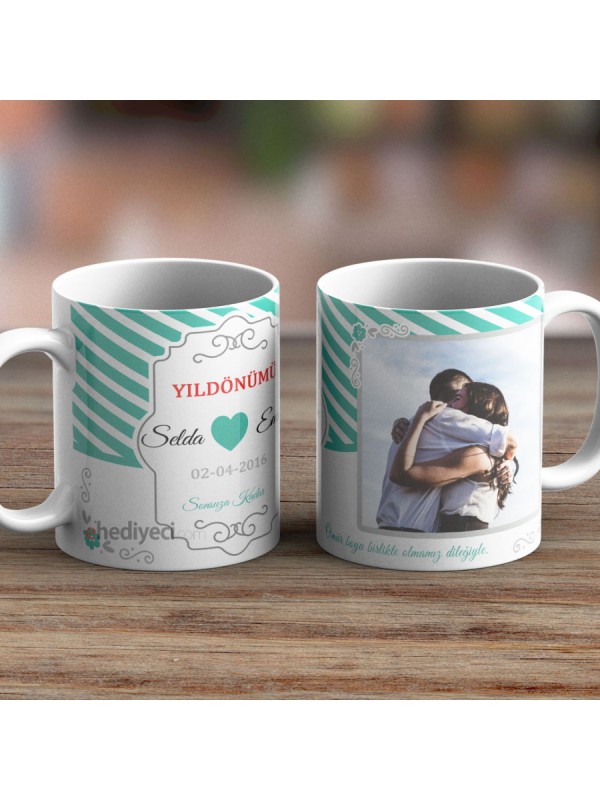 Kişiye Özel Kupa Evlilik Yıldönümü Beyaz - 616… Kişiye Özel Kupa Evlilik Yıldönümü Beyaz - 616…
