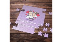 99 Parça Romantik Tasarımlı Puzzle Yapboz No21