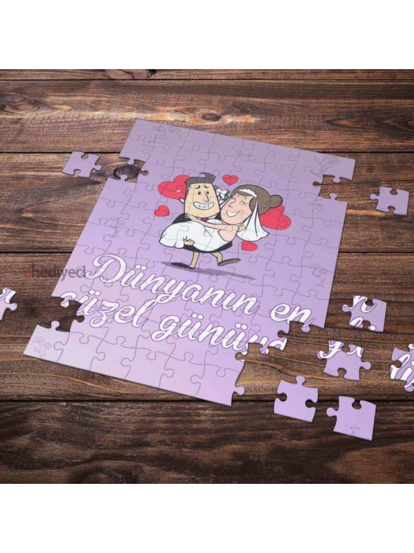99 Parça Romantik Tasarımlı Puzzle Yapboz No21… 99 Parça Romantik Tasarımlı Puzzle Yapboz No21…
