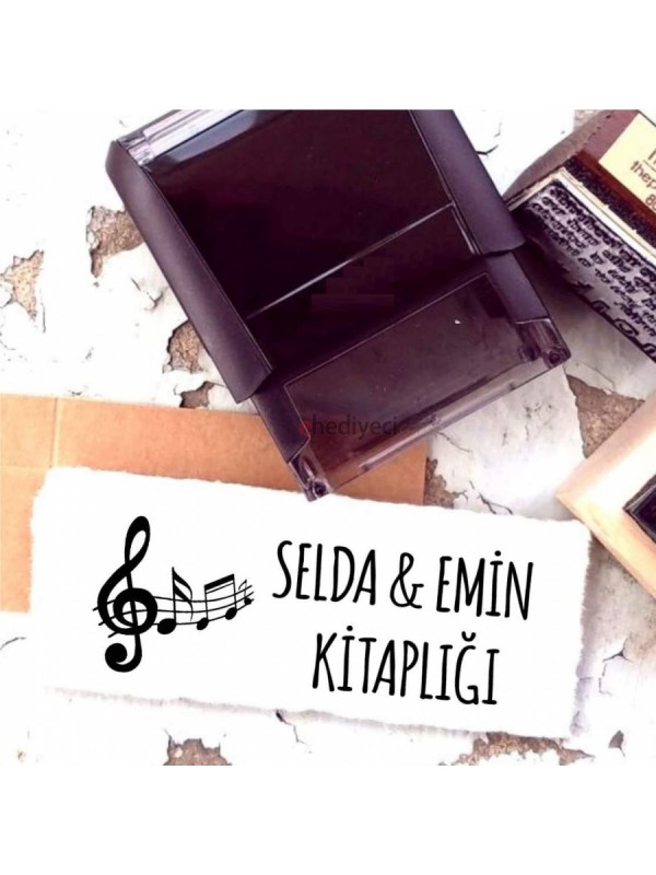 Kişiye Özel İsim Yazılı Kitap Kaşesi -82… Kişiye Özel İsim Yazılı Kitap Kaşesi -82…