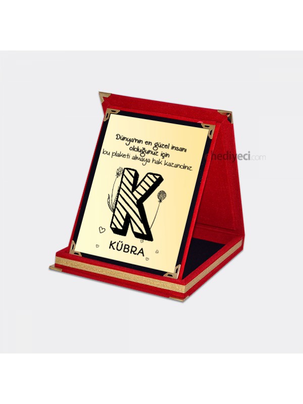 Özel Dünyanın En Güzel İnsanına Plaket - K… Özel Dünyanın En Güzel İnsanına Plaket - K…