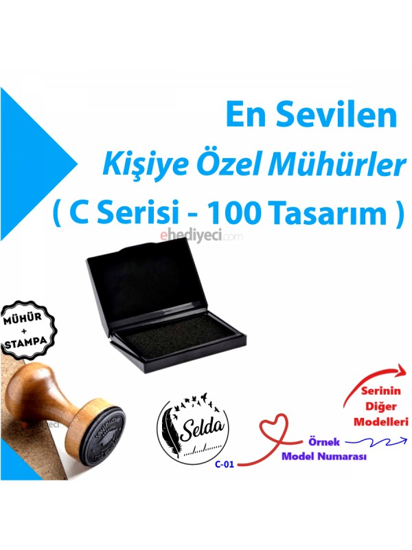Kişiye Özel Hediyelik Kitap Mührü Kaşesi Mühür İsimli&hellip;