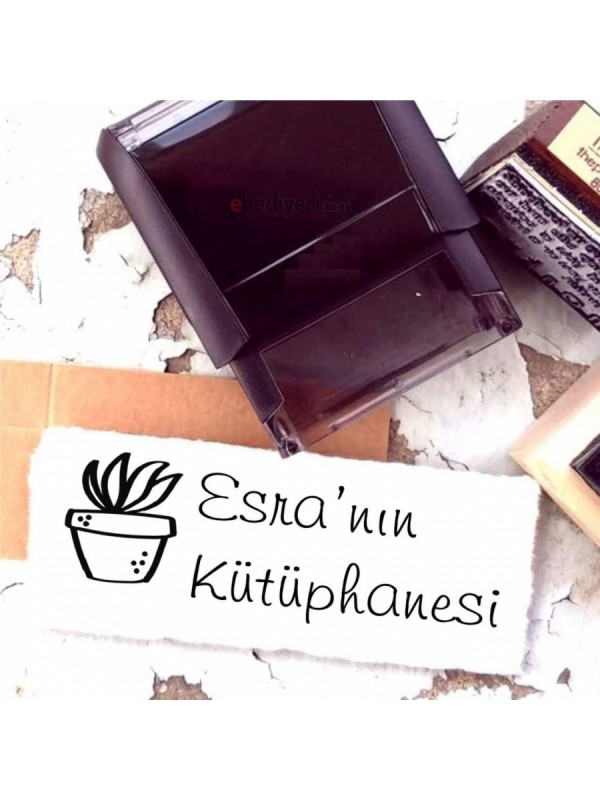 Kişiye Özel İsim Yazılı Kitap Kaşesi -26&hellip;