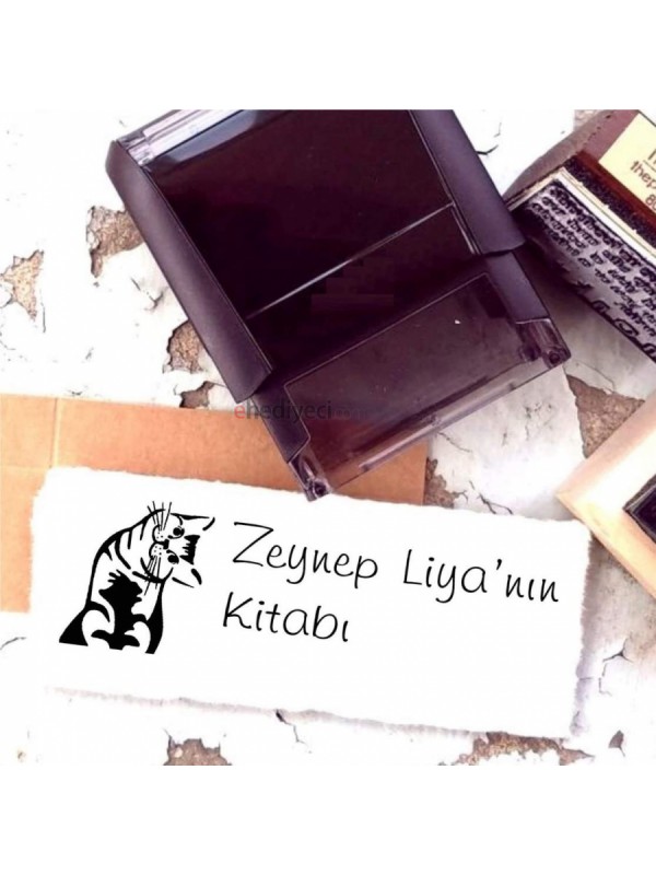 Kişiye Özel İsim Yazılı Kitap Kaşesi -37&hellip;