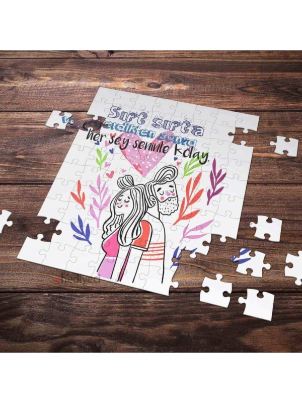 99 Parça Romantik Tasarımlı Puzzle Yapboz No11… 99 Parça Romantik Tasarımlı Puzzle Yapboz No11…