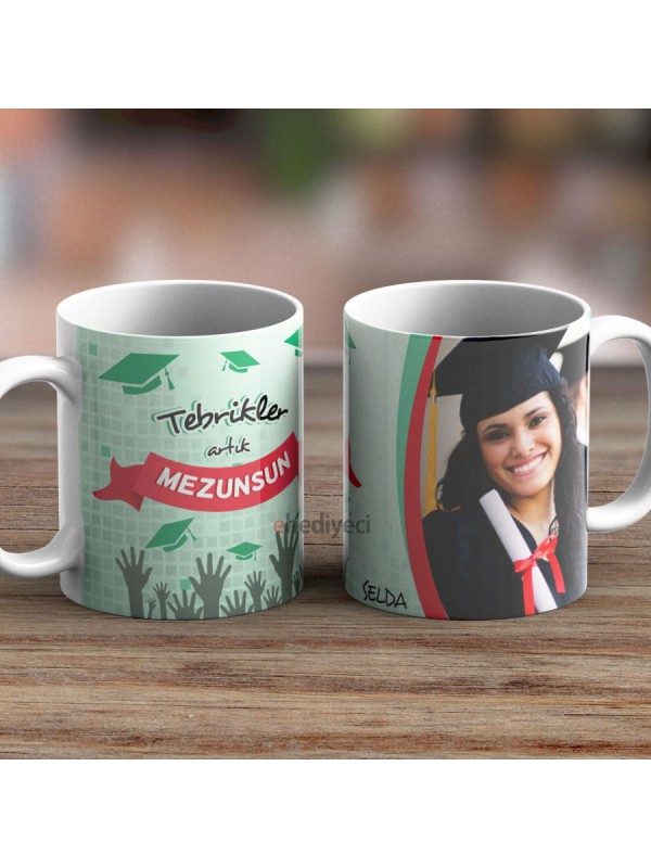 Kişiye Özel Kupası Tebrikler Artık Mezunsun -01&hellip;