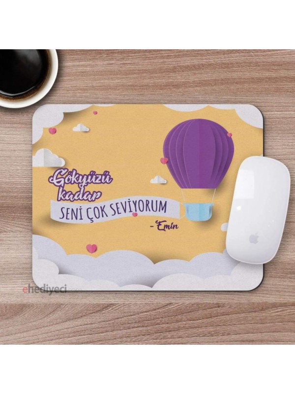Kişiye Özel Romantik Tasarımlı Mousepad - R19… Kişiye Özel Romantik Tasarımlı Mousepad - R19…