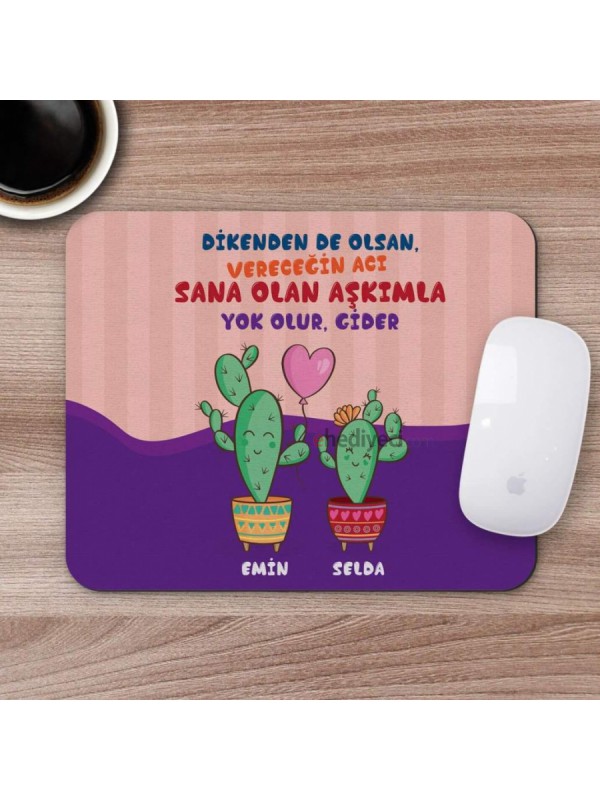 Kişiye Özel Romantik Tasarımlı Mousepad - R9… Kişiye Özel Romantik Tasarımlı Mousepad - R9…