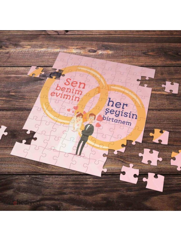 99 Parça Romantik Tasarımlı Puzzle Yapboz No7&hellip;
