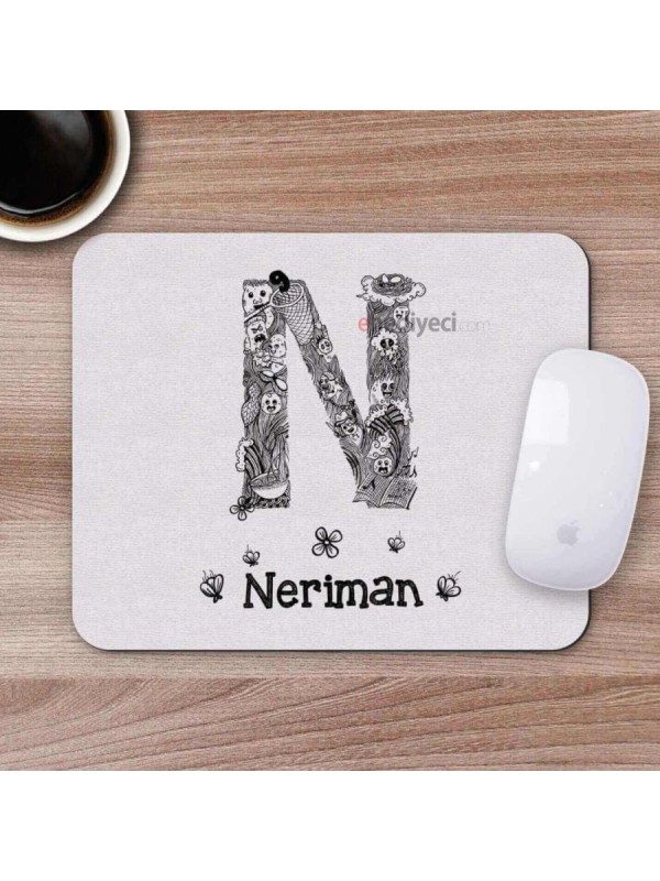 Kişiye Özel İsim Yazılı Mousepad - M16&hellip;