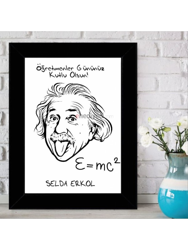 Kişiye Özel Einstein Tasarımlı Çerçeve&hellip;