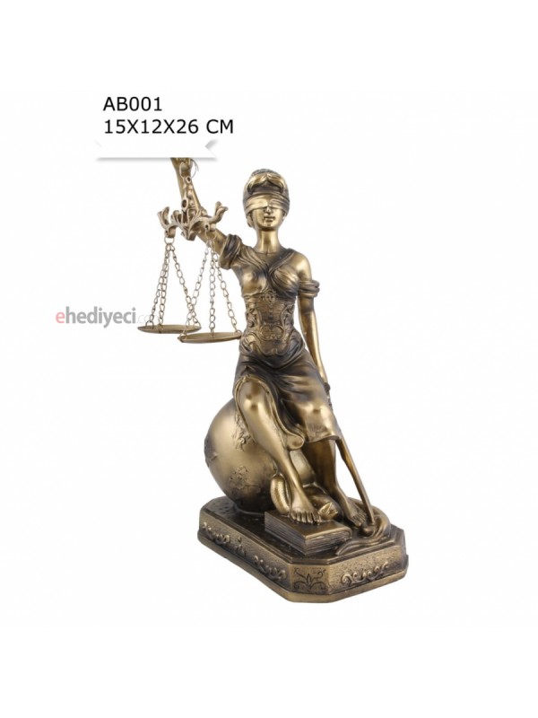 Oturan Adalet Biblosu- Büyük Boy - AB001&hellip;
