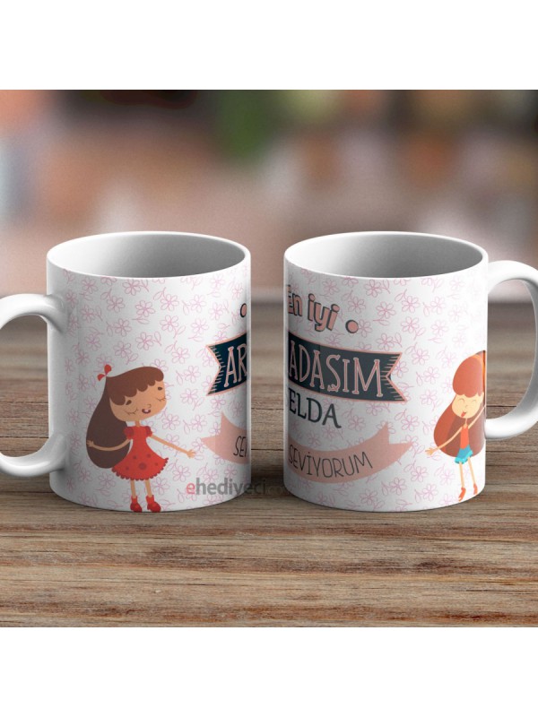 Kupa Arkadaş Temalı Sevimli Bardak&hellip;