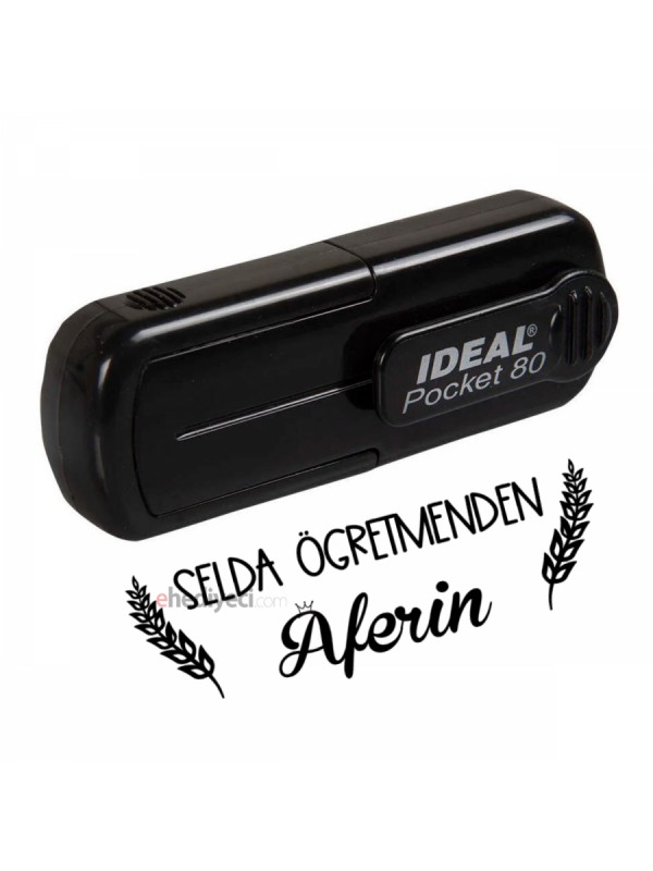 Kişiye Özel Öğretmen Aferin Cep Kaşesi - D248&hellip;