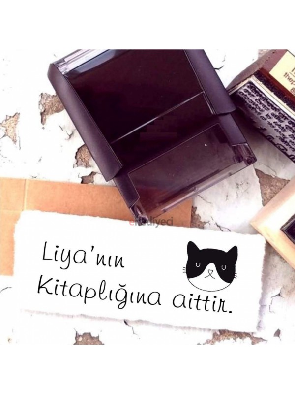 Kişiye Özel İsim Yazılı Kitap Kaşesi -28&hellip;