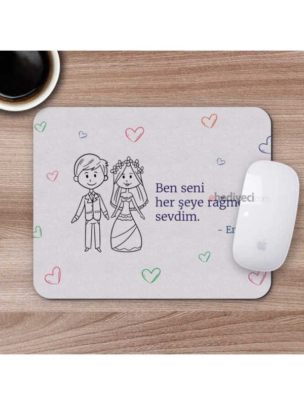 Kişiye Özel Romantik Tasarımlı Mousepad - R10… Kişiye Özel Romantik Tasarımlı Mousepad - R10…