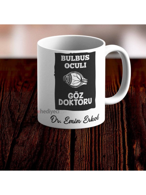 Kişiye Özel Kupa Göz Doktoru Bardak -2&hellip;