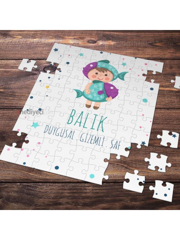 Balık Burcu Temalı 99 Parça Puzzle&hellip;