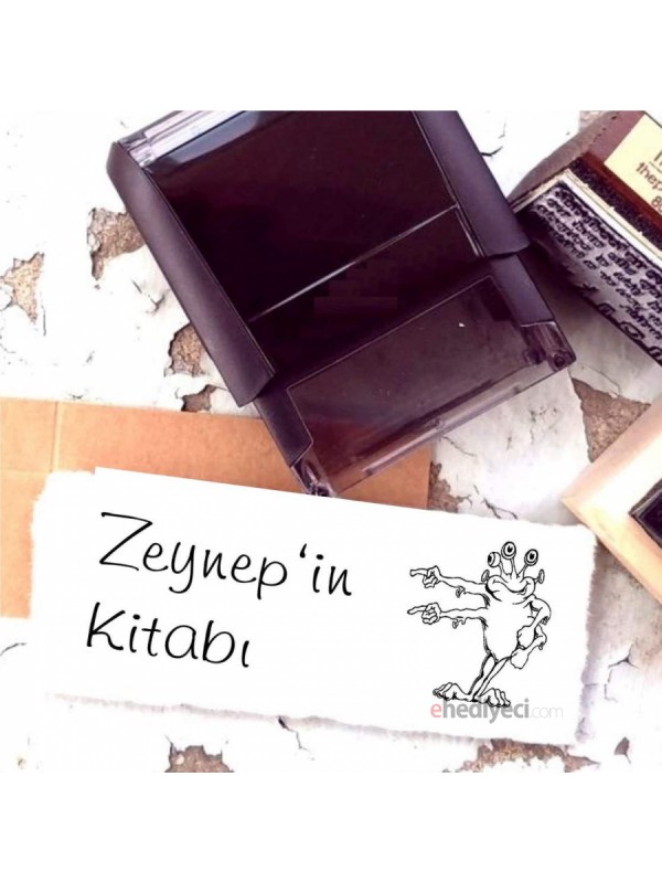 Kişiye Özel İsim Yazılı Kitap Kaşesi -38&hellip;