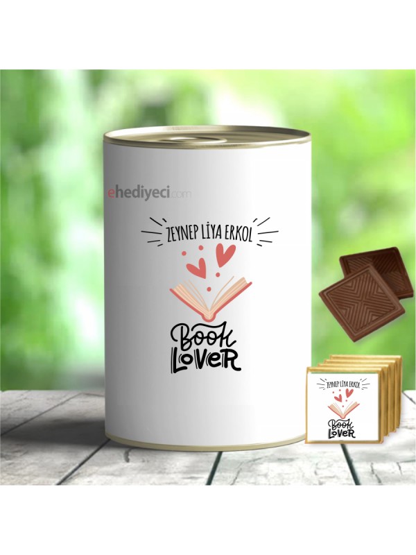 Kişiye Özel Hediye Book Lover Tasarımlı Çikolata… Kişiye Özel Hediye Book Lover Tasarımlı Çikolata…