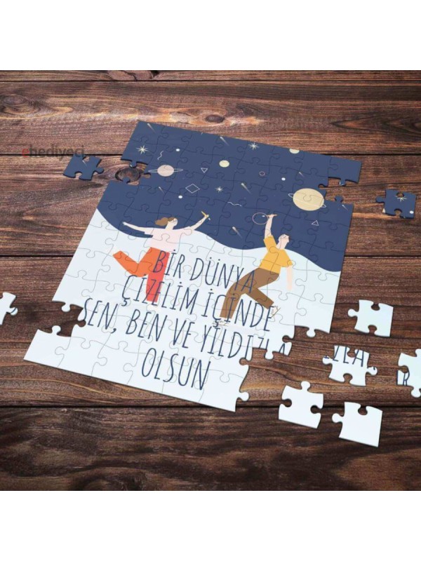 99 Parça Romantik Tasarımlı Puzzle Yapboz No31… 99 Parça Romantik Tasarımlı Puzzle Yapboz No31…