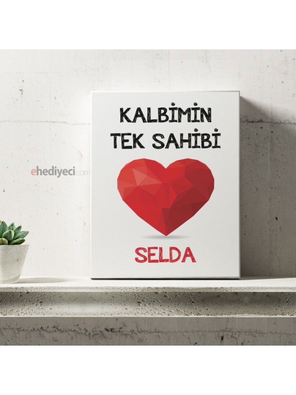 Kişiye Özel Kalbimin Tek Sahibi Romantik Kanvas Tablo… Kişiye Özel Kalbimin Tek Sahibi Romantik Kanvas Tablo…