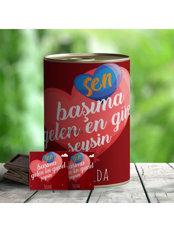 Kişiye Özel Başıma Gelen En Güzel Şeysin Konservesi&hellip;