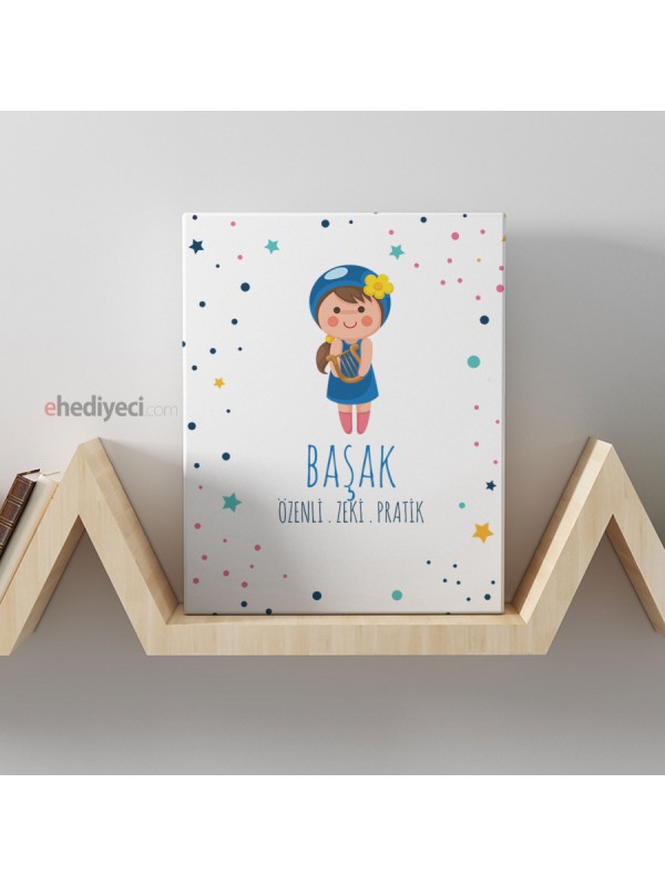 Özel Tasarım Başak Burcuna Kanvas Tablo&hellip;