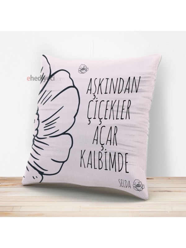 Kişiye Özel Romantik Yastık Kılıfı - 22… Kişiye Özel Romantik Yastık Kılıfı - 22…