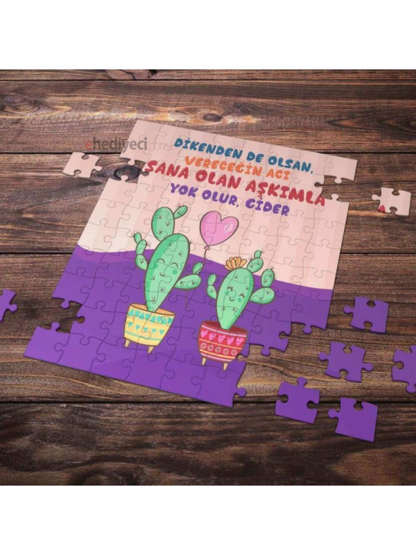 99 Parça Romantik Tasarımlı Puzzle Yapboz No9&hellip;