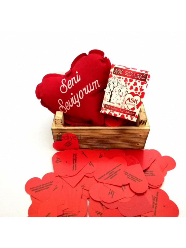 Sevgiliye Hediyeler Ahşap Kasada Romantik -2&hellip;