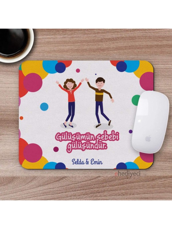 Kişiye Özel Romantik Tasarımlı Mousepad - R17&hellip;
